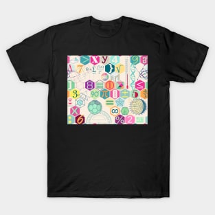 Math in color (pastel pink) T-Shirt